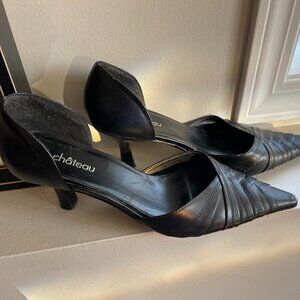 Black Le Chateau baby heels